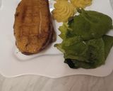 Pas rețetă Piept de rata cu sos de portocale și cartofi Duchesse și mix de salata verde 12 fotografie