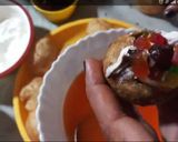 A picture of step 3 of Chocolate golgappe.