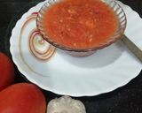 A picture of step 4 of Spicy Garlic Tomato Chutney.