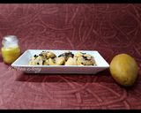 A picture of step 4 of Mango Choco Ice Cream.