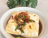 Foto langkah ke 4 dari resep Tahu Kukus Siram Kuah Kecap.