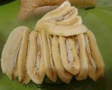A picture of step 1 of Crispy Fried Bananas.