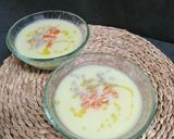 A picture of step 7 of Melon Gazpacho.