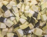 Szaftos,"húsos" padlizsánpörkölt (vegán) recept fázis 1 fotója