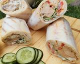 A picture of step 7 of Malai Tikka Shawarma Roll 🌯🌯.