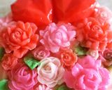 Foto langkah ke 6 dari resep Pudding Bunga Cantik.