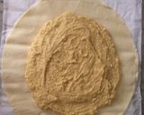 Une image de l'étape 5 de Galette des rois frangipane.