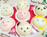 Foto langkah ke 7 dari resep Bakpao Karakter - resep Ny.Liem - Rekomen 👌😋.