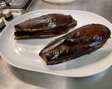 Une image de l'étape 13 de Millefeuilles d’aubergines grillées au labneh, épices et persil.
