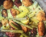 সজনে ডাঁটা দিয়ে বড়ার তরকারি (sojne danta diye borar torkari recipe in Bengali) রেসিপি ধাপ - 3 ছবি