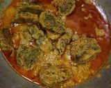 A picture of step 14 of Palak Kay Pattoray.