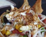 A picture of step 6 of Katori chaat #fast_food_compition.