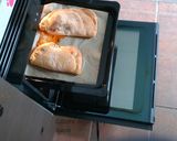 Foto del paso 9 de la receta: Pizza-Calzone de jamón y queso