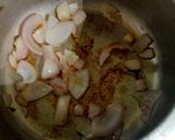 A picture of step 2 of Chana masala(chickpea).