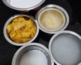 A picture of step 1 of Virgin Pinacolada.