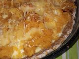 Tarta de zapallo con masa integral y zanahoria