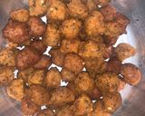 A picture of step 9 of Moong dal Bhajia.