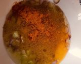 A picture of step 4 of Sweet potatoes in egg.