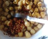 A picture of step 4 of White chana chaat.