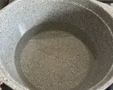 A picture of step 1 of Old fashioned rice pudding.