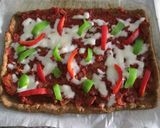 Foto del paso 10 de la receta: Pizza base de atún con pimientos morrones