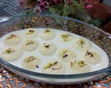 A picture of step 8 of Rasmalai.