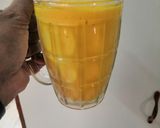 A picture of step 4 of Mango shake.