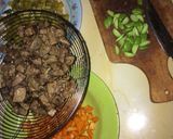 Foto langkah ke 2 dari resep 80. Sambel goreng kentang + ati sapi + peteeey 😍😍.
