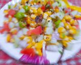 अमेरिकन कॉर्न सलाद (American corn salad recipe in Hindi) रेसिपी चरण 4 फोटो