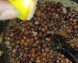 A picture of step 3 of Masala Black Chana Chaat 😋.