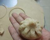 A picture of step 4 of Fried Modak.