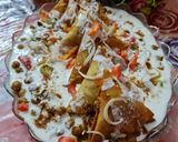 A picture of step 4 of Samosa chaat.