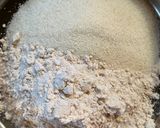 A picture of step 2 of Kakara Pitha.