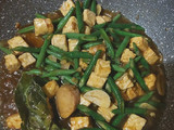 521. Tumis buncis kacang dan tempe