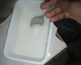 A picture of step 2 of Boiled coconut cream maize.