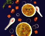 A picture of step 10 of Soupy Noodles.