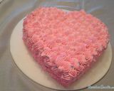 Foto del paso 6 de la receta: Receta de bizcocho con forma de corazón