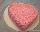 Foto del paso 6 de la receta: Receta de bizcocho con forma de corazón