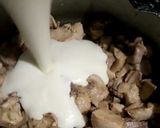 A picture of step 5 of Creamy Mint Chicken.
