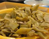 Foto del paso 1 de la receta: Ensalada de Judía Verde Plana, Rulo de Cabra y Manzana Crocante