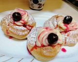 Foto del passaggio 6 della ricetta Zeppole di San Giuseppe al forno