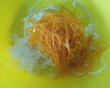 Hình bước làm 1 của món Salad trứng