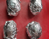 Foto del paso 1 de la receta: Patatas rellenas de pavo y mozzarella