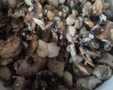 Une image de l'étape 1 de Coquilles cabillaud gambas et champignons 🍄 au Cookeo infnity.