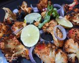 तंदुरी गोभी (tandoori gobhi recipe in marathi) रेसिपी स्टेप 4 फोटो 