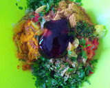 Foto del paso 2 de la receta: Pollo asado en bolsa al horno con curry vindaloo hingú con papas