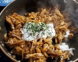 A picture of step 4 of Lauren's Chicken Sour Cream Enchiladas.