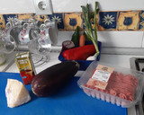 Foto del paso 1 de la receta: Berenjena rellena