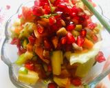 A picture of step 3 of Pomegranate veggie Salad.