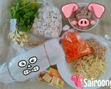 รูปขั้นตอนการทำที่ 1 ของ ก๋วยเตี๋ยวหมูสับลูกชิ้นหมูน้ำใส